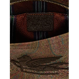 Multicolor Cotton Clutch Bag