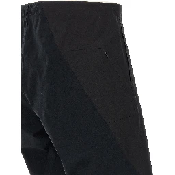 Black Nylon Bermuda Shorts