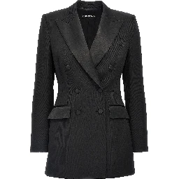 Black Virgin Wool Blazer