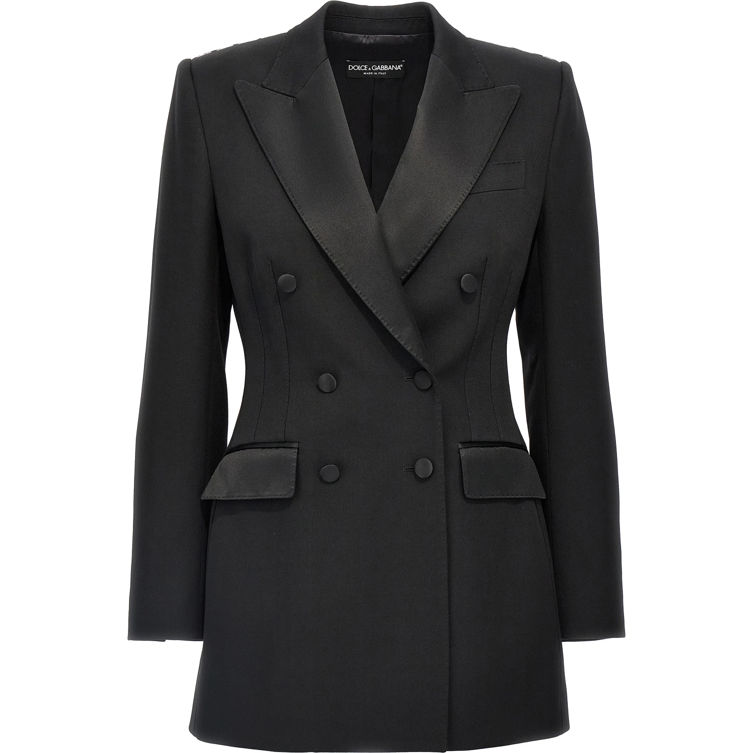 Black Virgin Wool Blazer