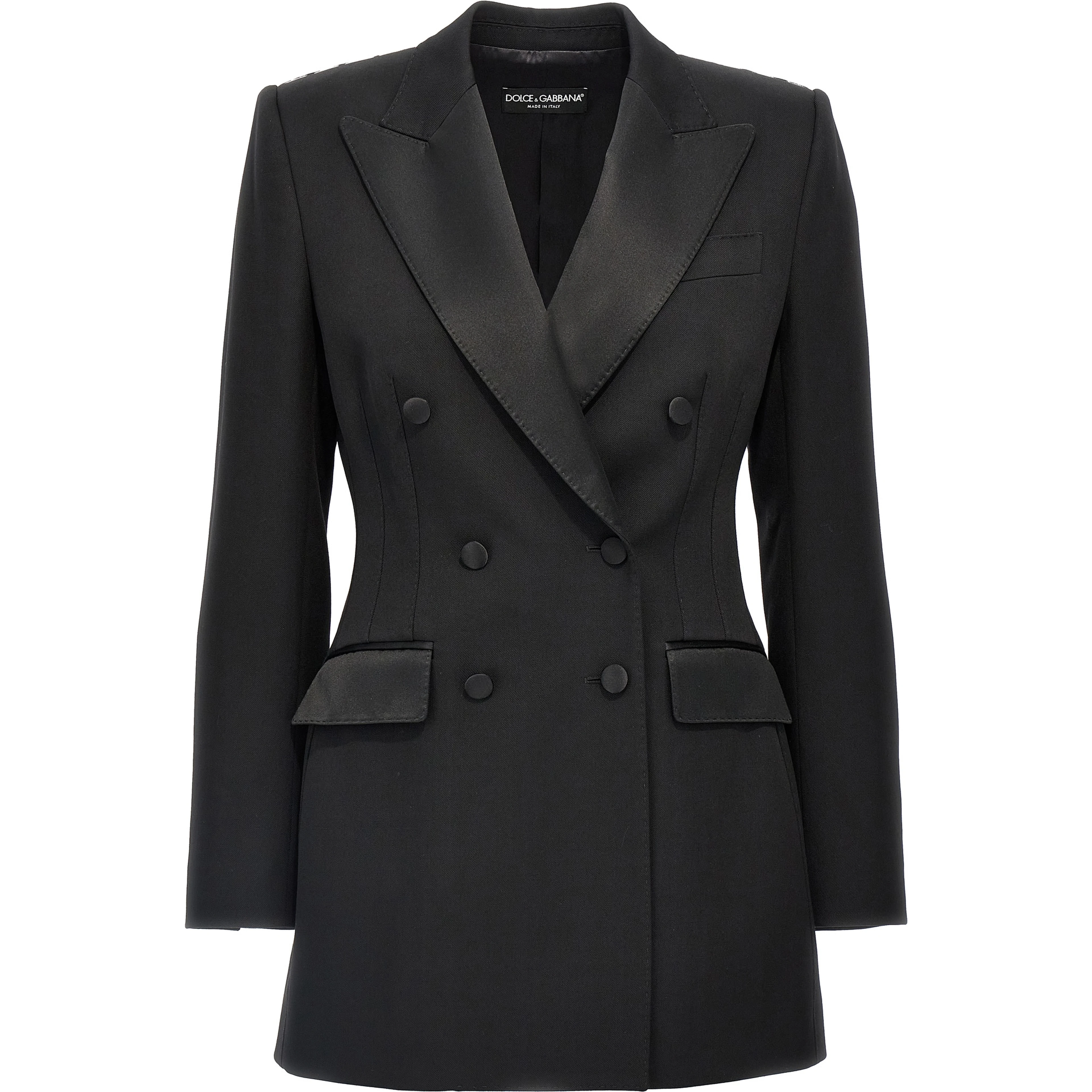 Black Virgin Wool Blazer