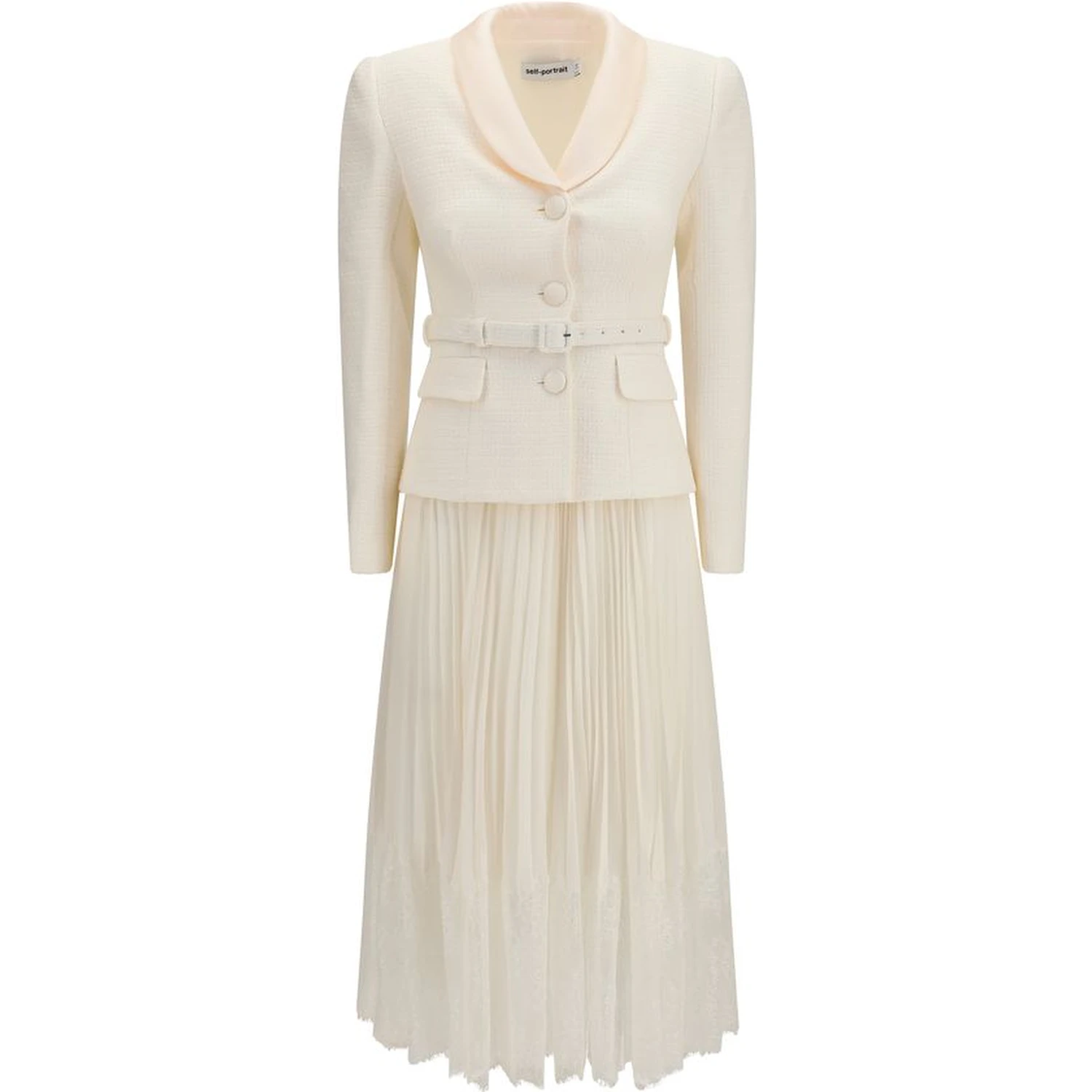 Beige Polyester Cocktail Dress