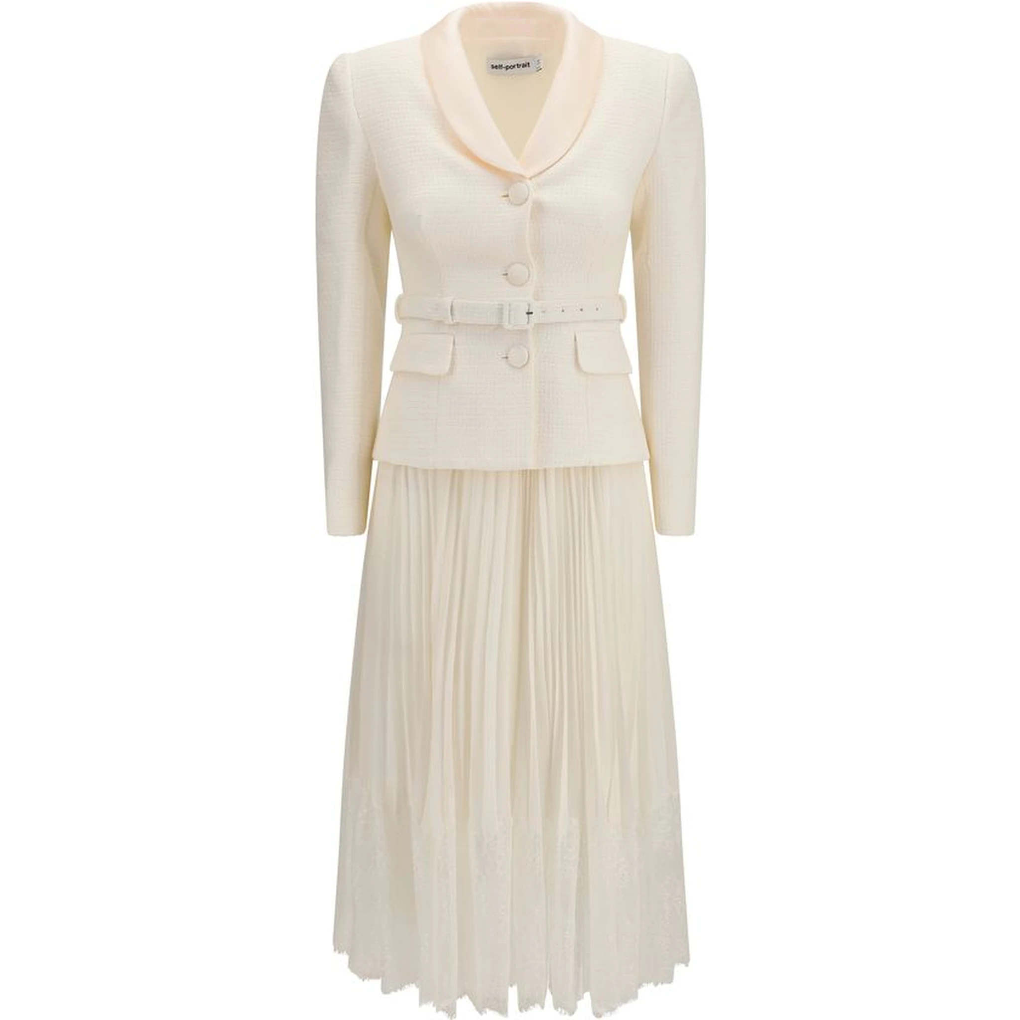 Beige Polyester Cocktail Dress