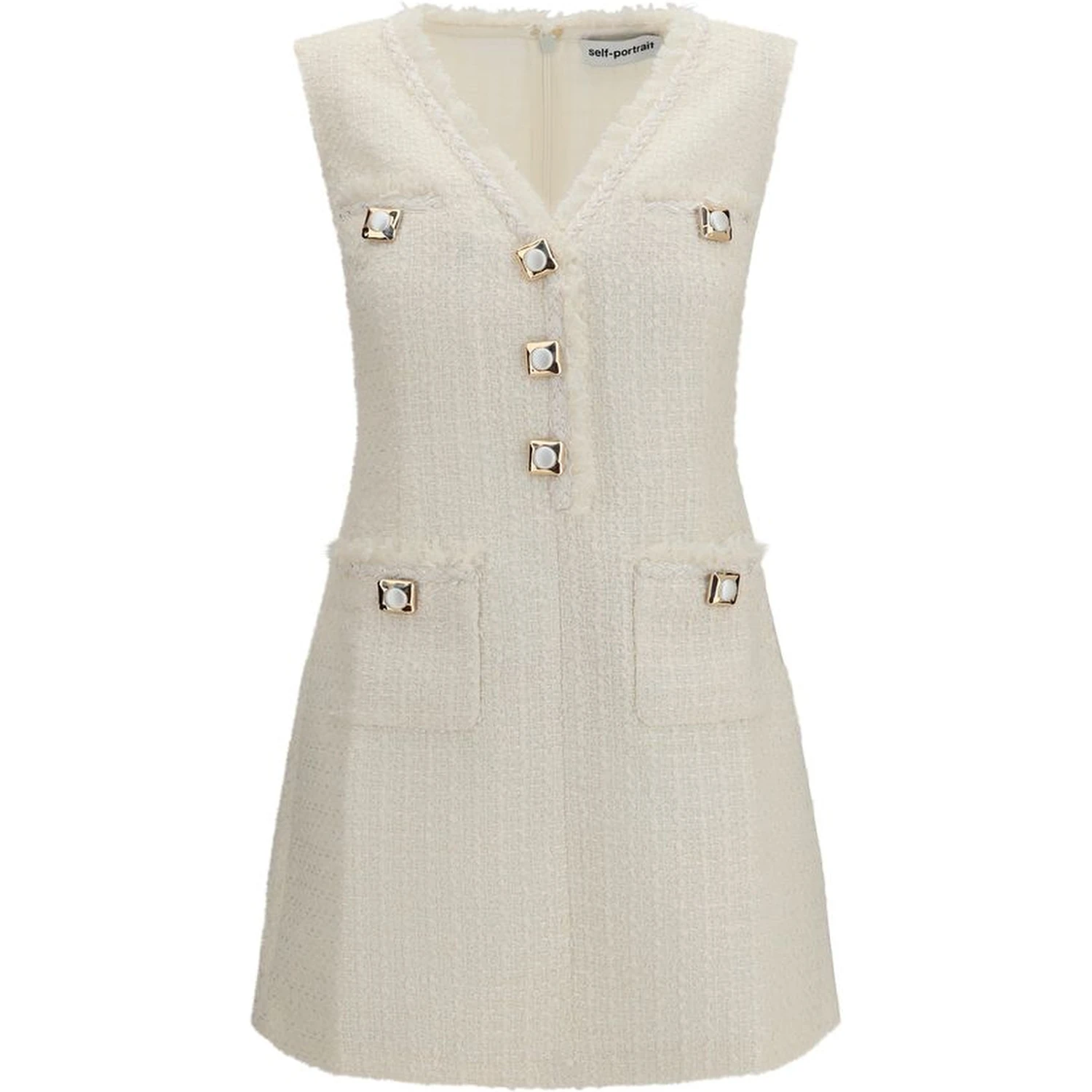 Beige Polyamide Casual Dress
