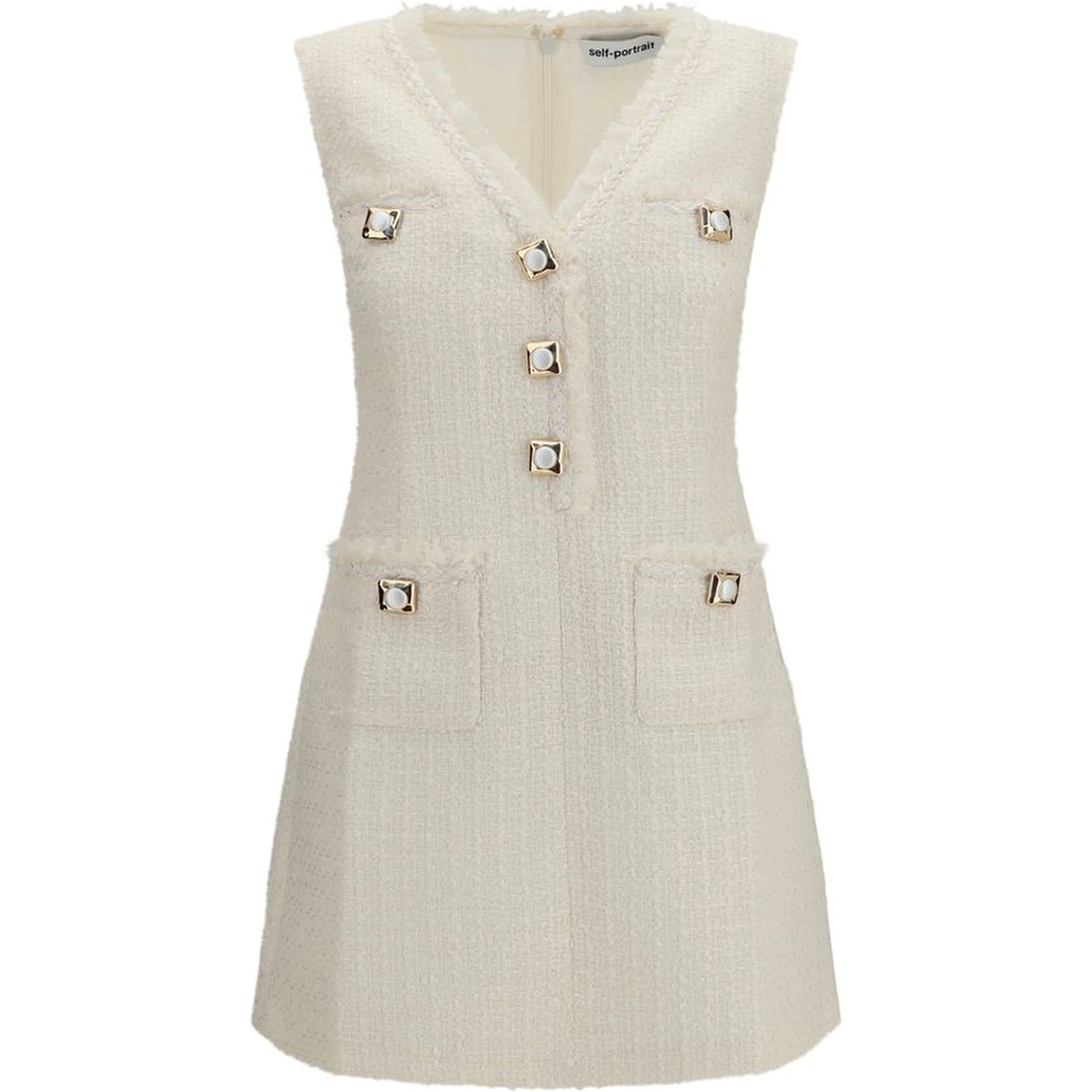 Beige Polyamide Casual Dress