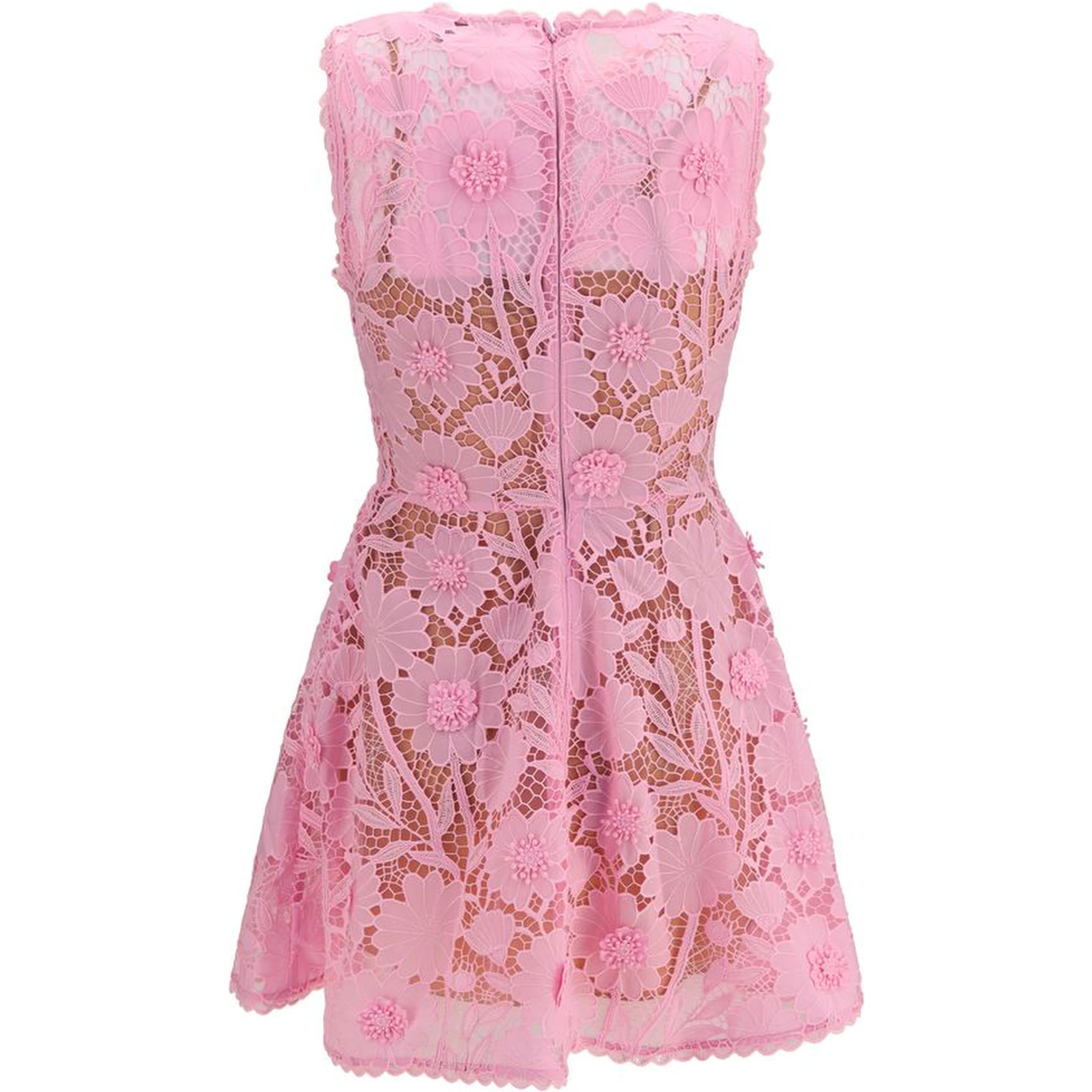 Multicolor Polyester Cocktail Dress