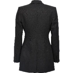 Black Virgin Wool Blazer