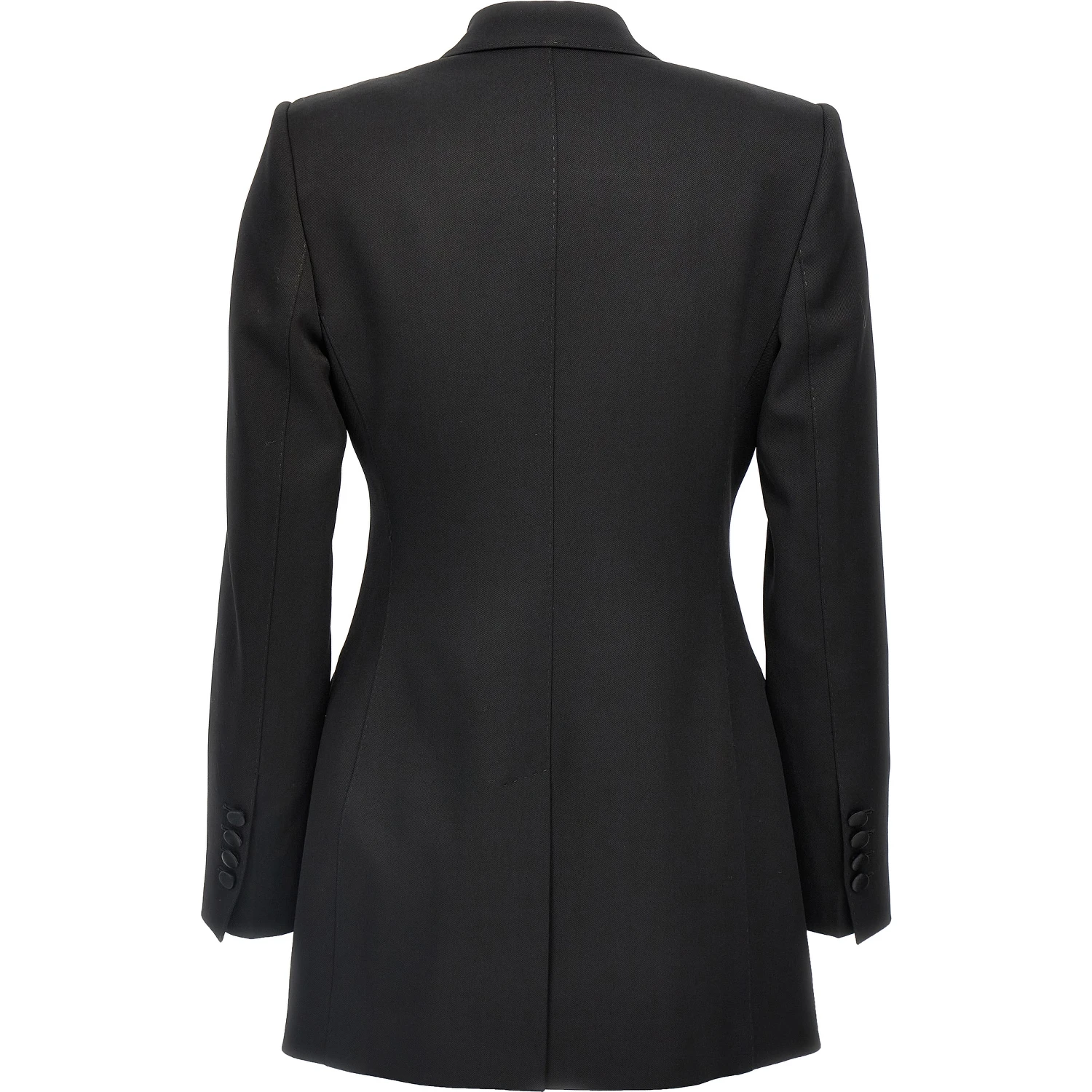 Black Virgin Wool Blazer