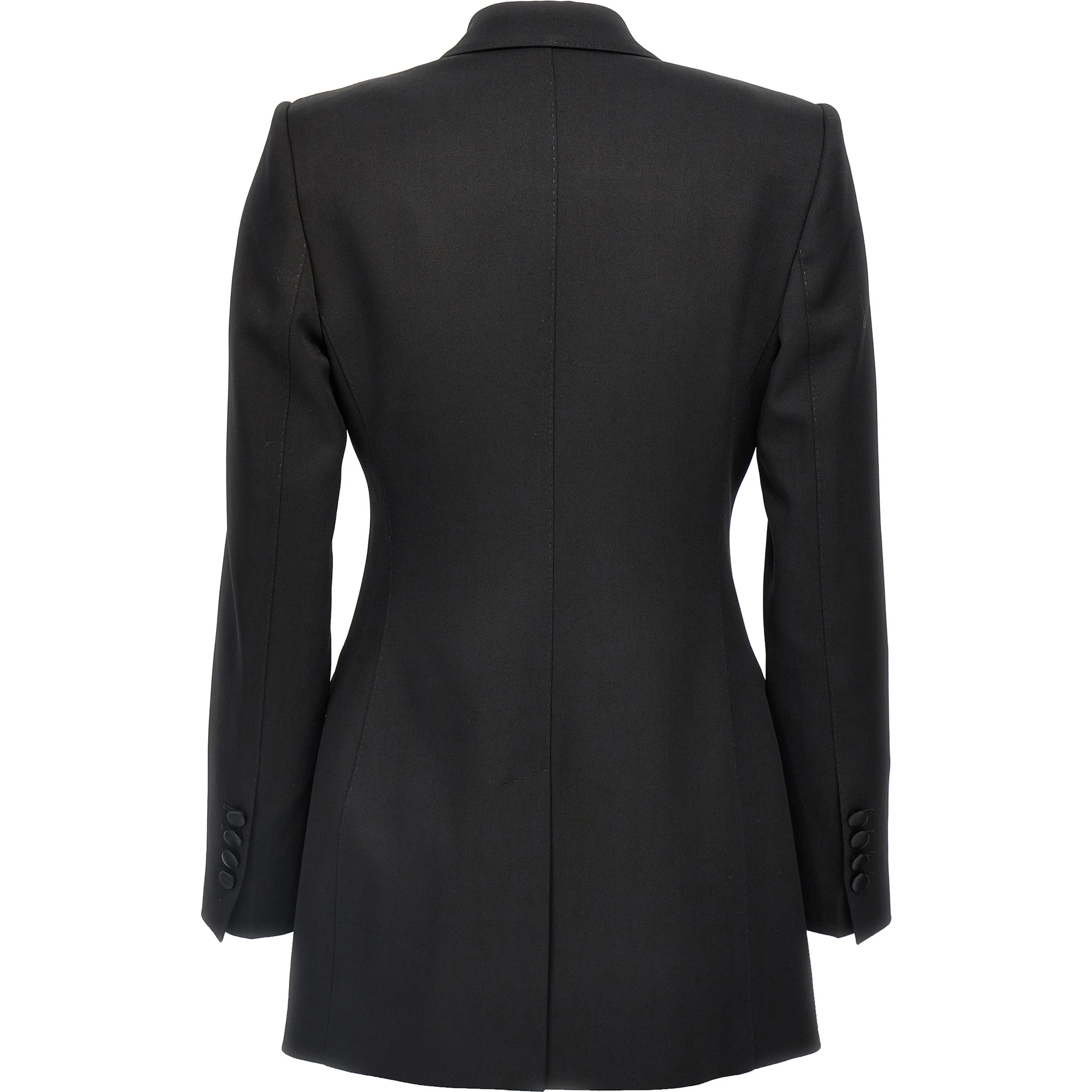 Black Virgin Wool Blazer