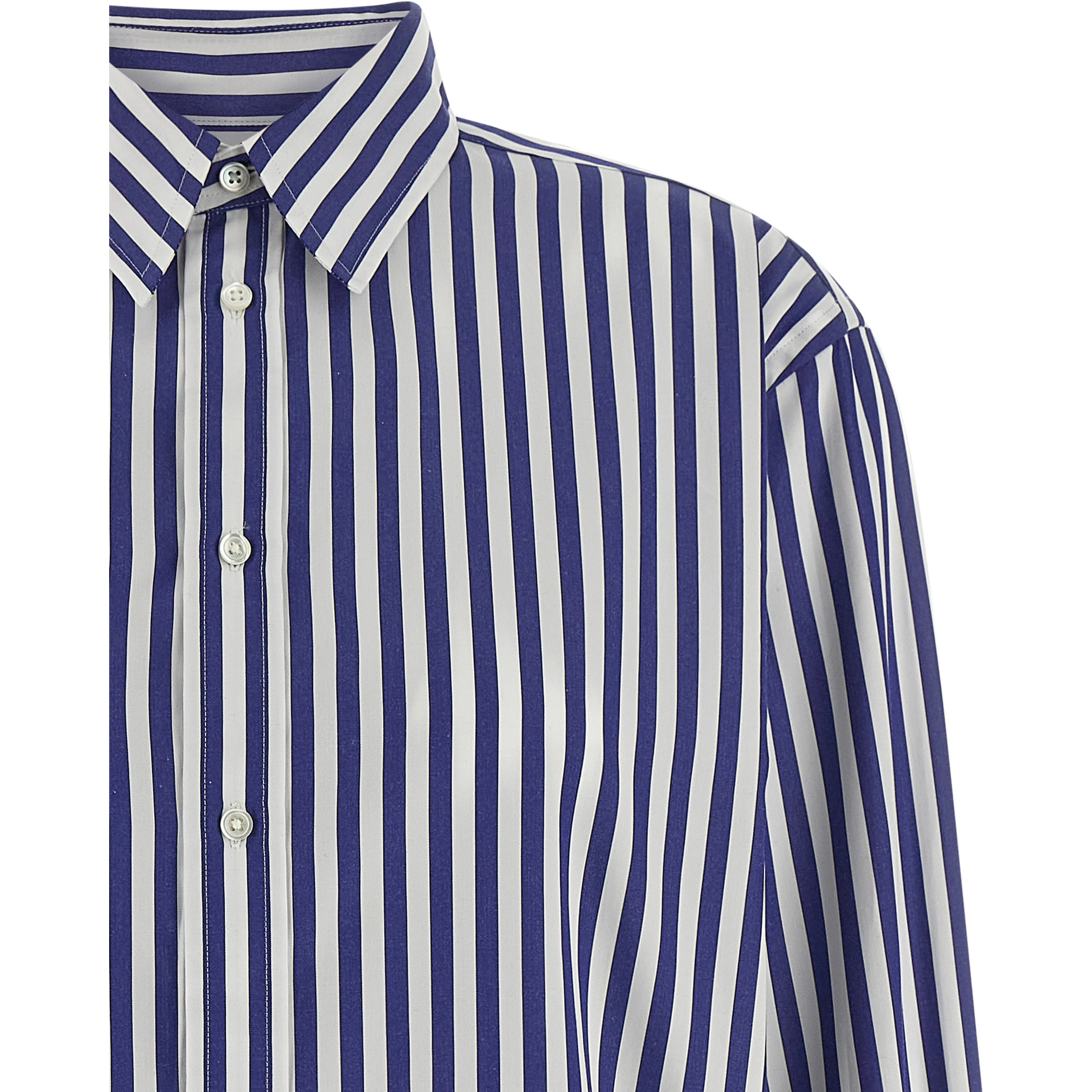 Blue Cotton Blouse