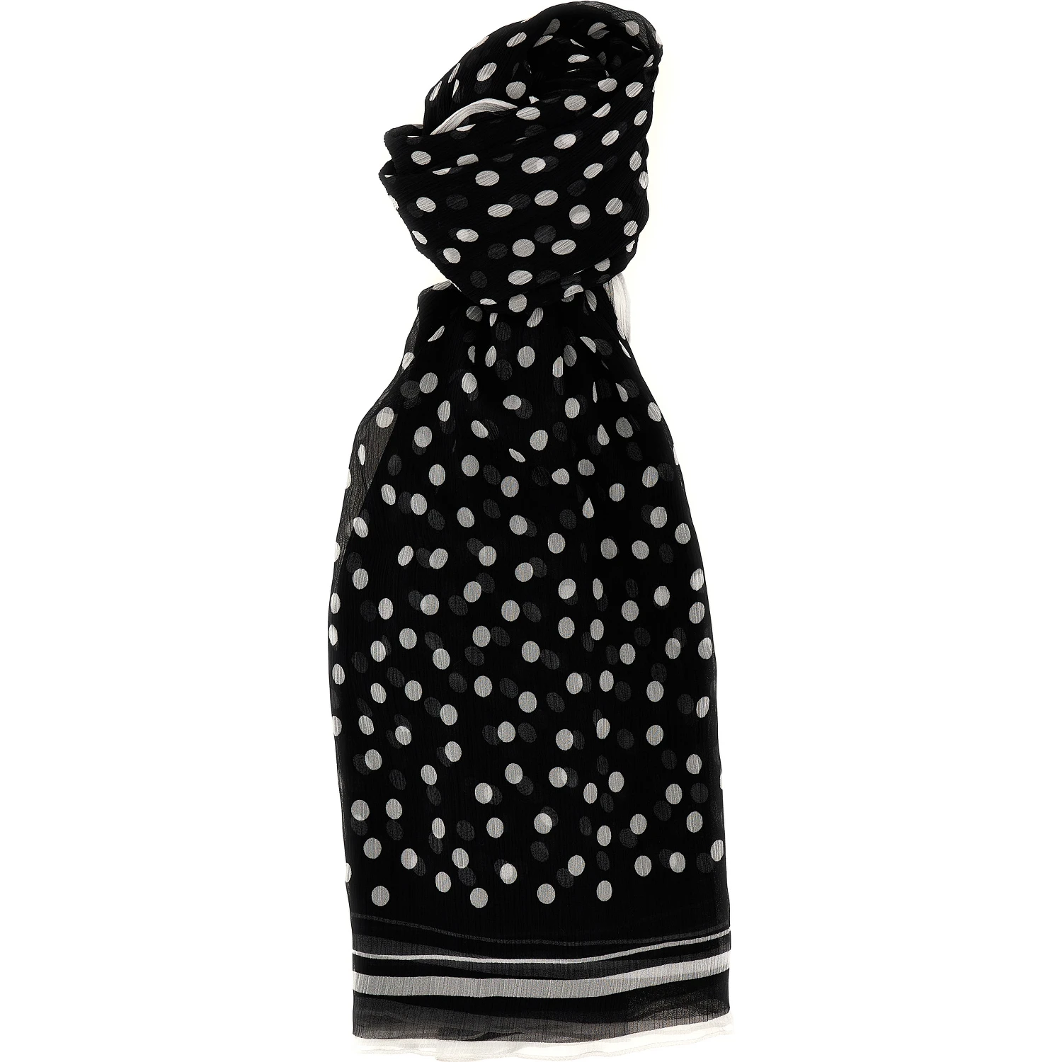 Bicolor Silk Scarf