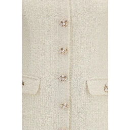 Beige Polyester Casual Dress