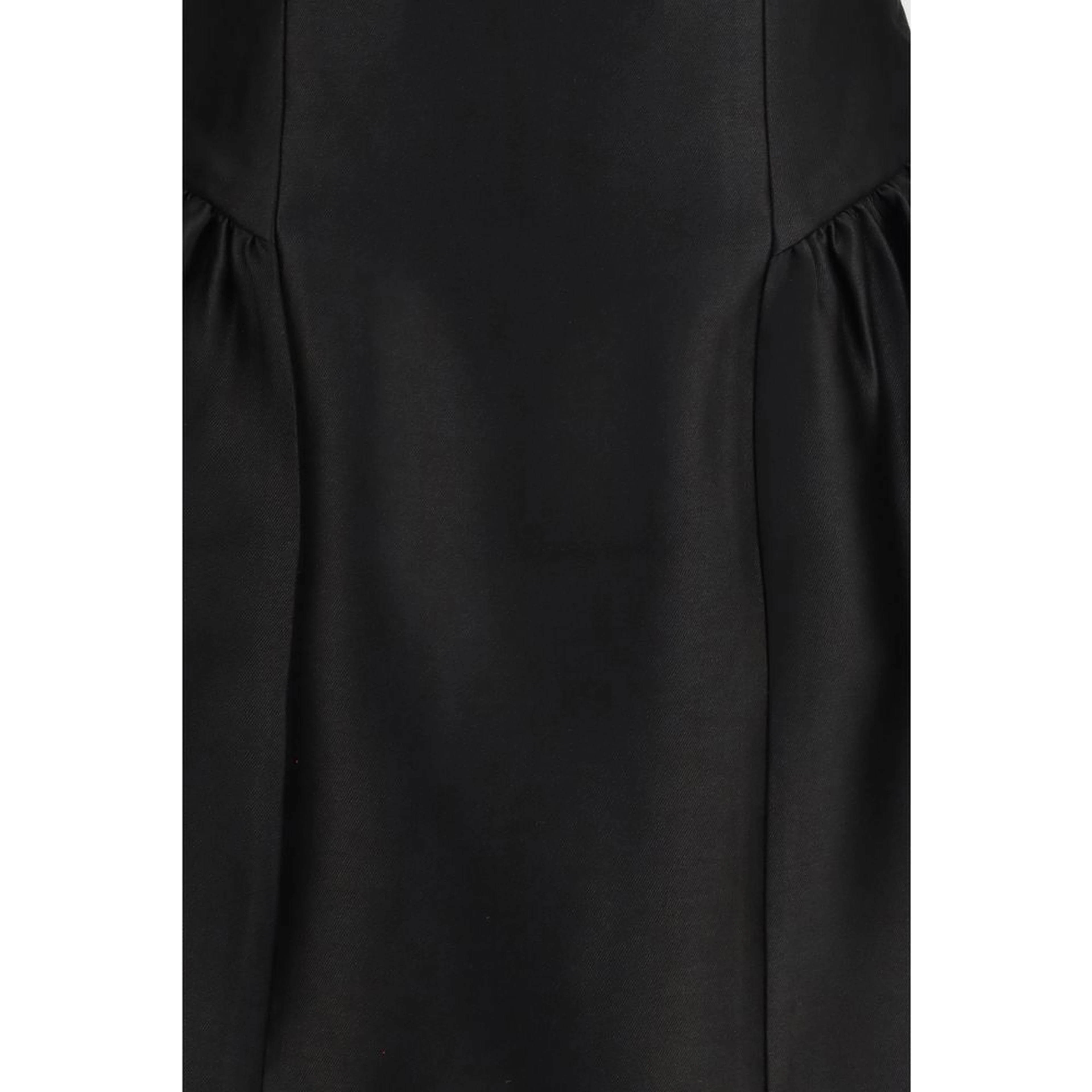 Black Polyester Casual Dress