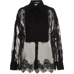 Black Silk Blouse