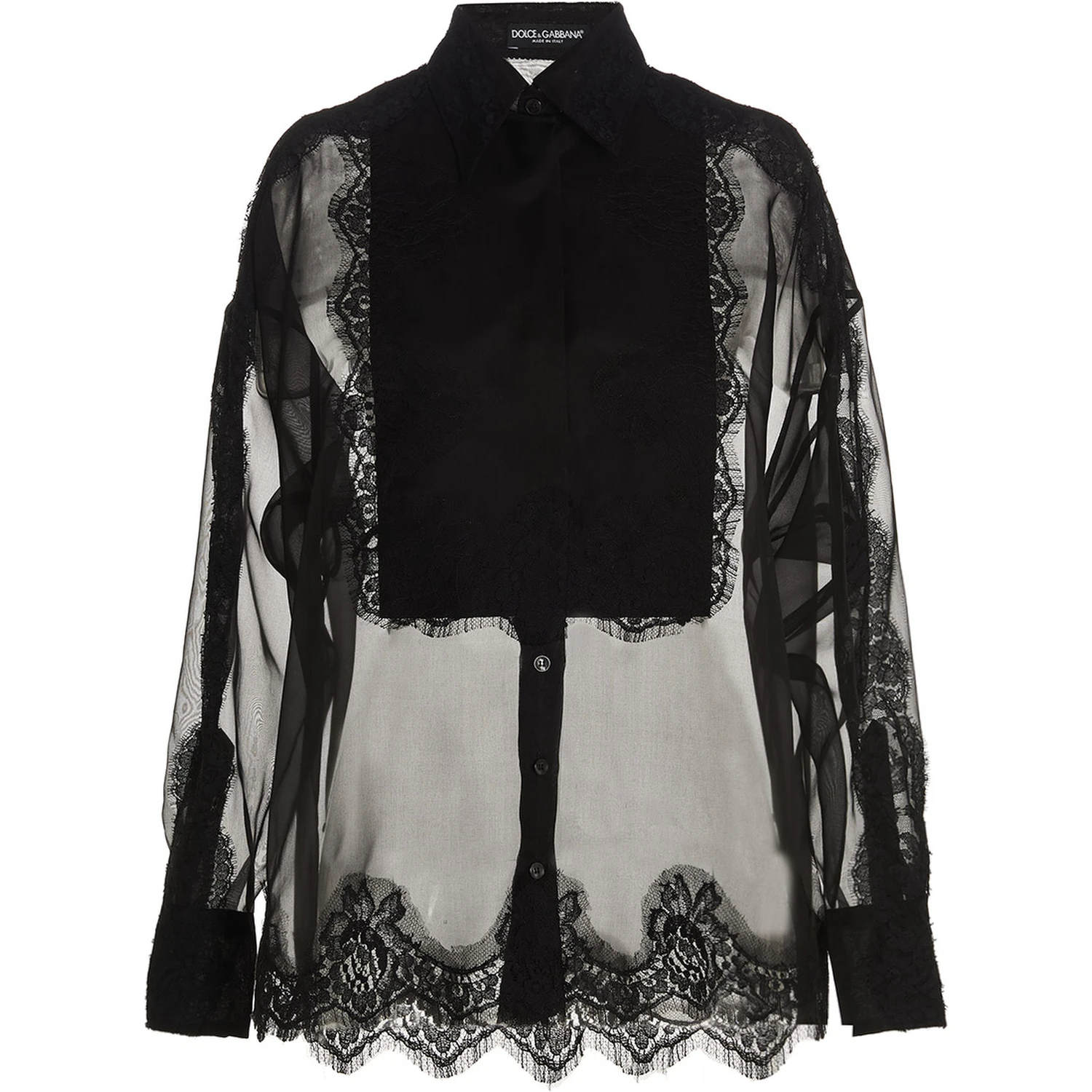 Black Silk Blouse