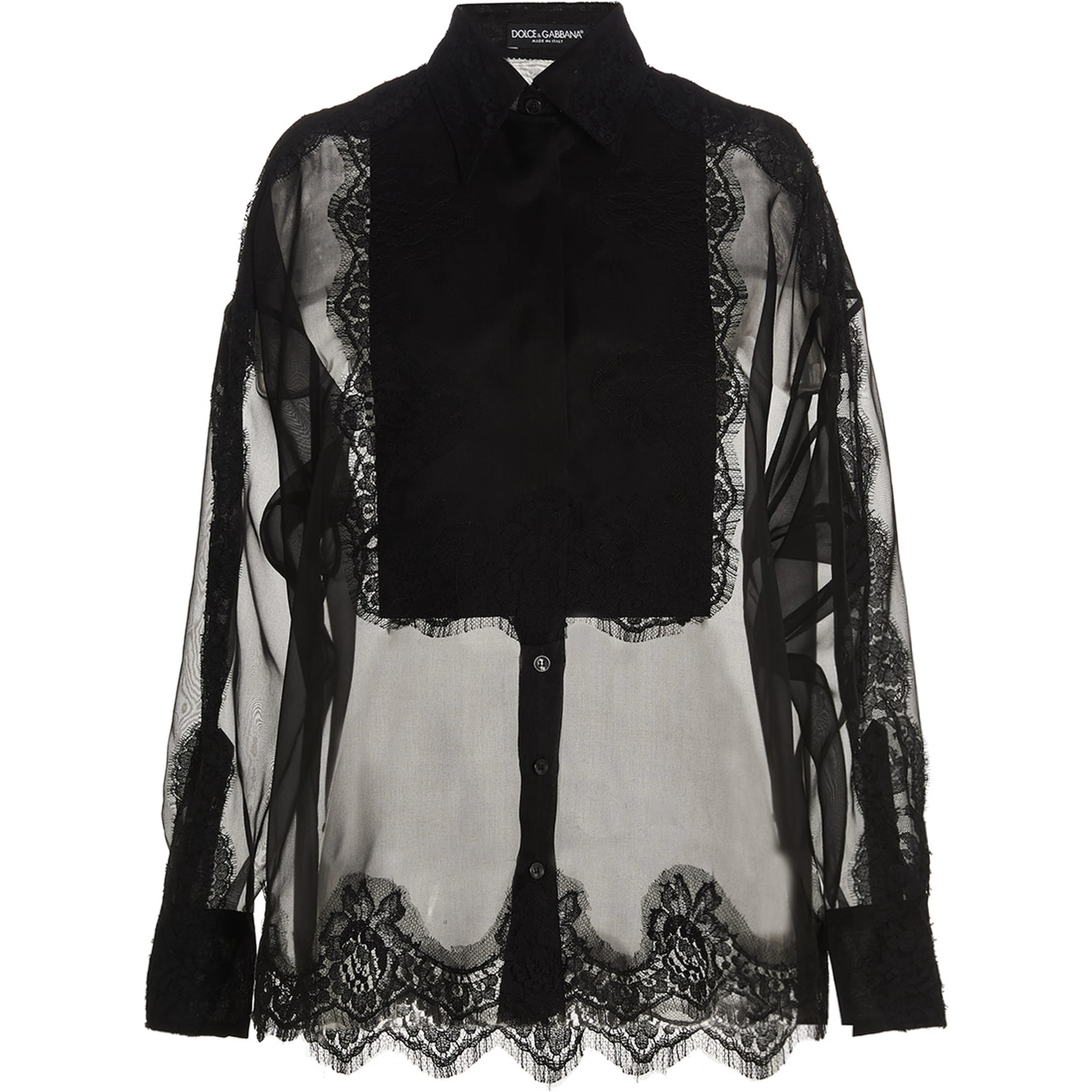 Black Silk Blouse