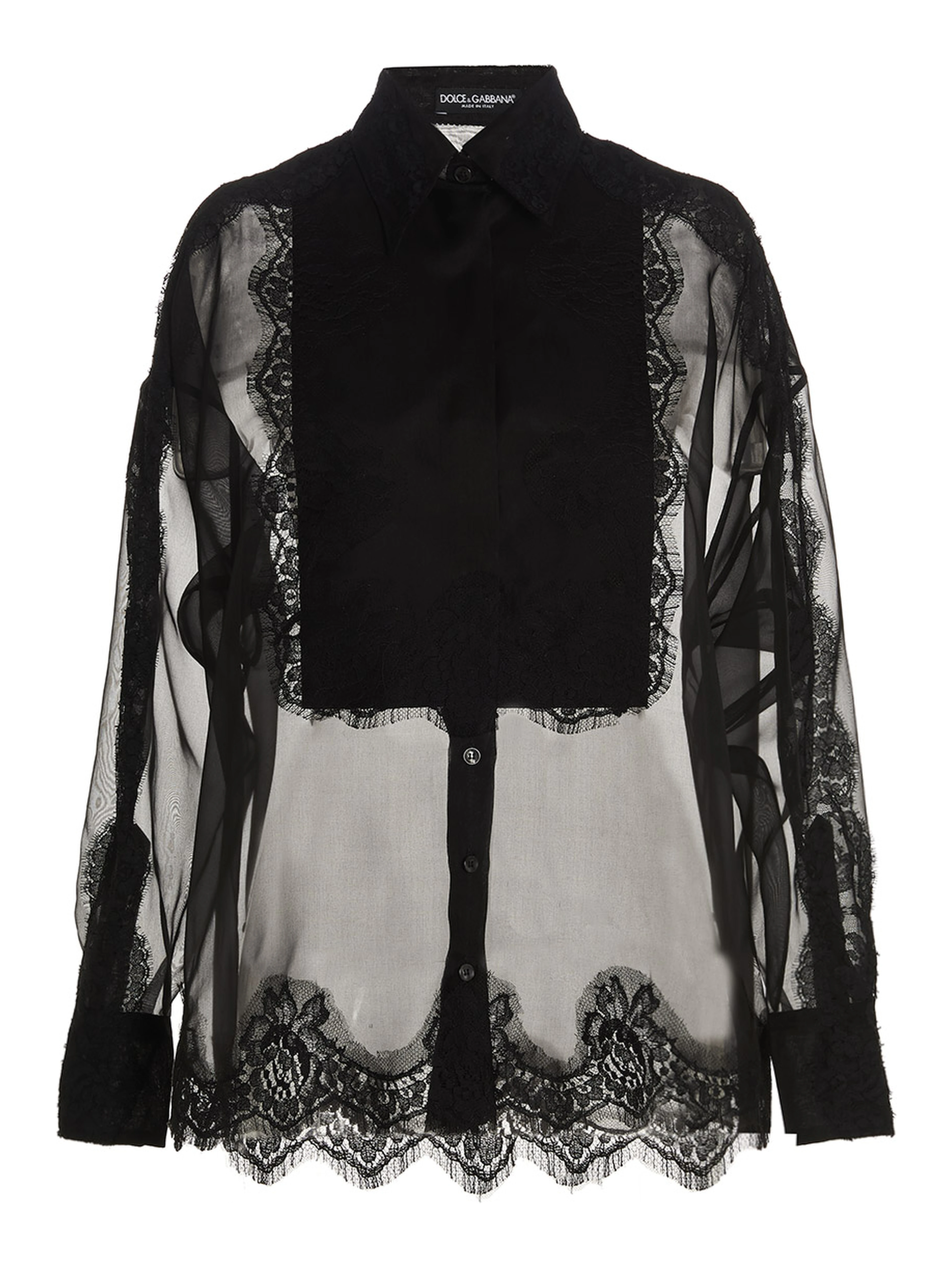 Black Silk Blouse