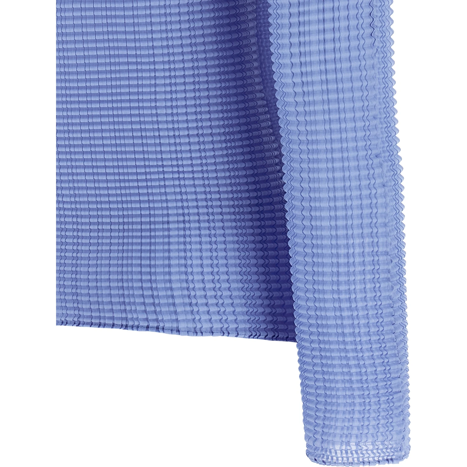 Blue Polyester Blouse