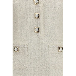 Beige Polyamide Casual Dress