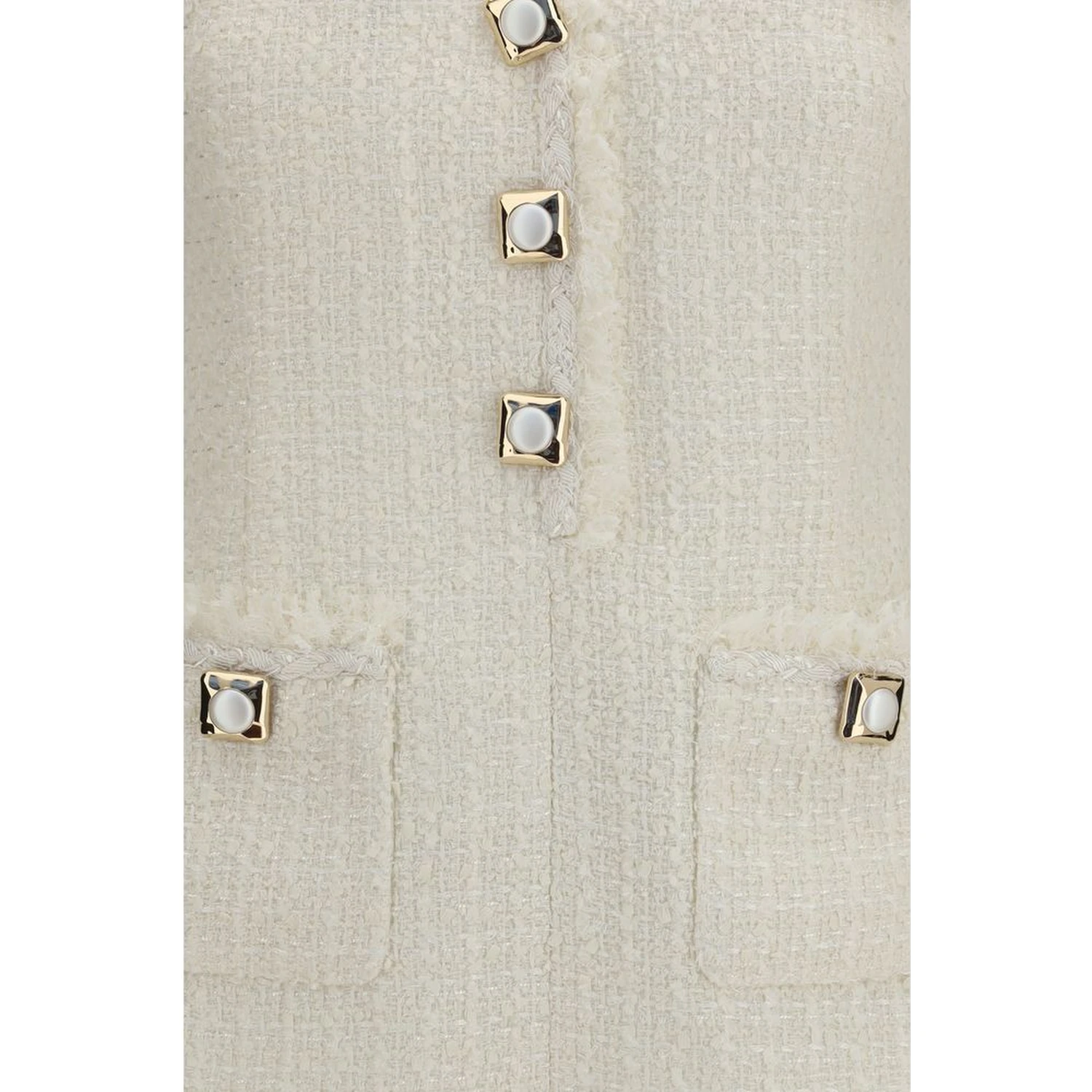 Beige Polyamide Casual Dress