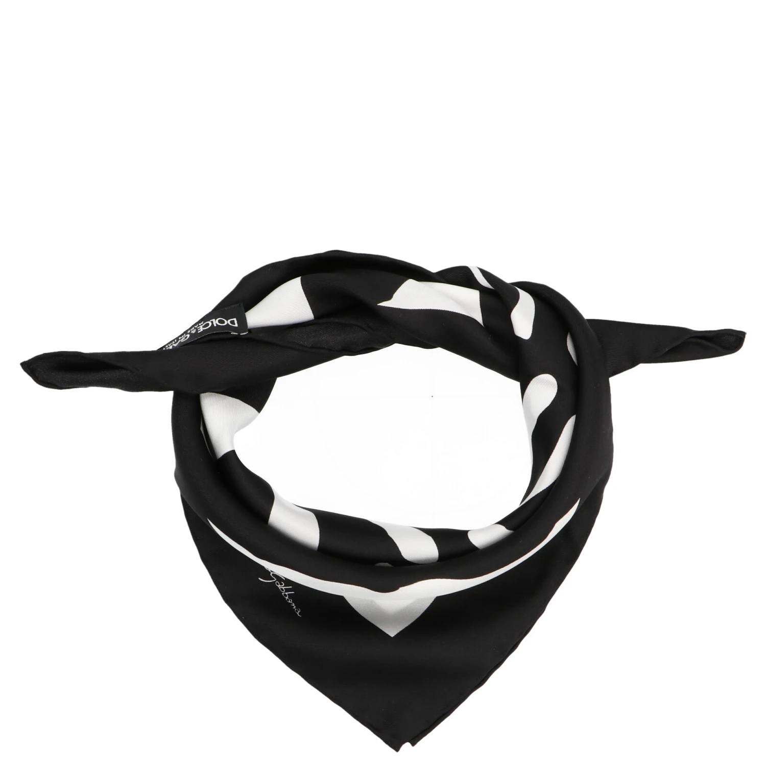 Bicolor Silk Scarf