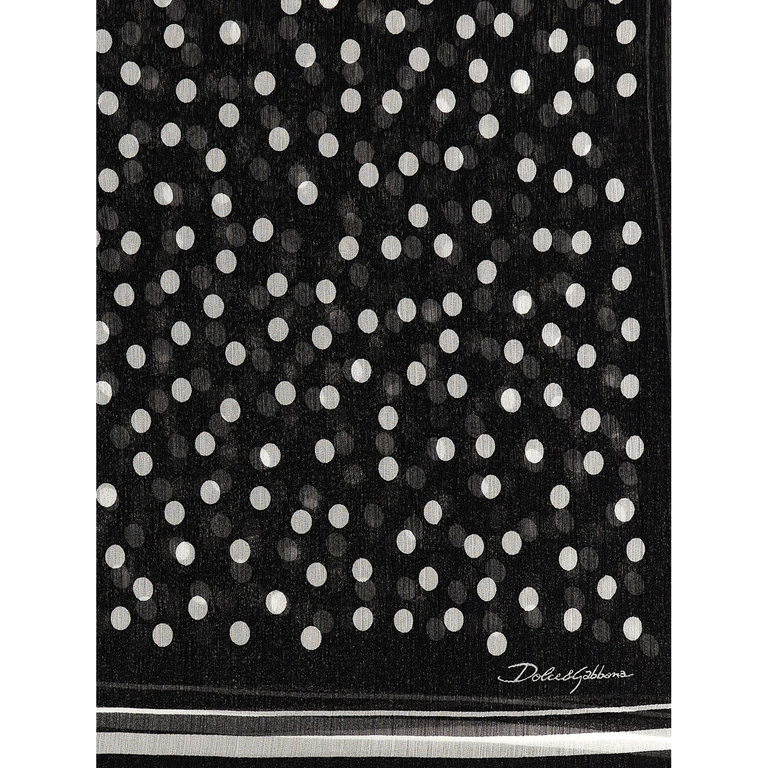 Bicolor Silk Scarf