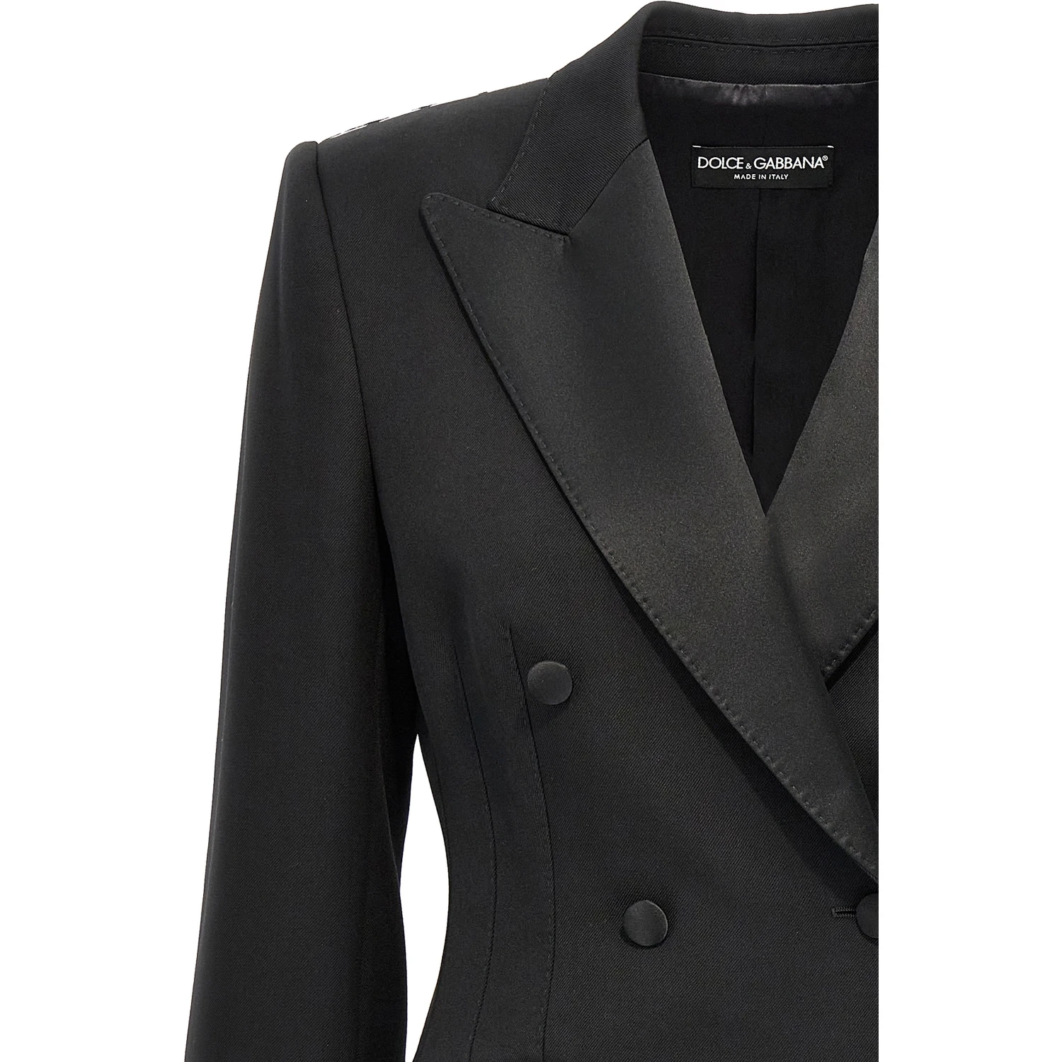 Black Virgin Wool Blazer