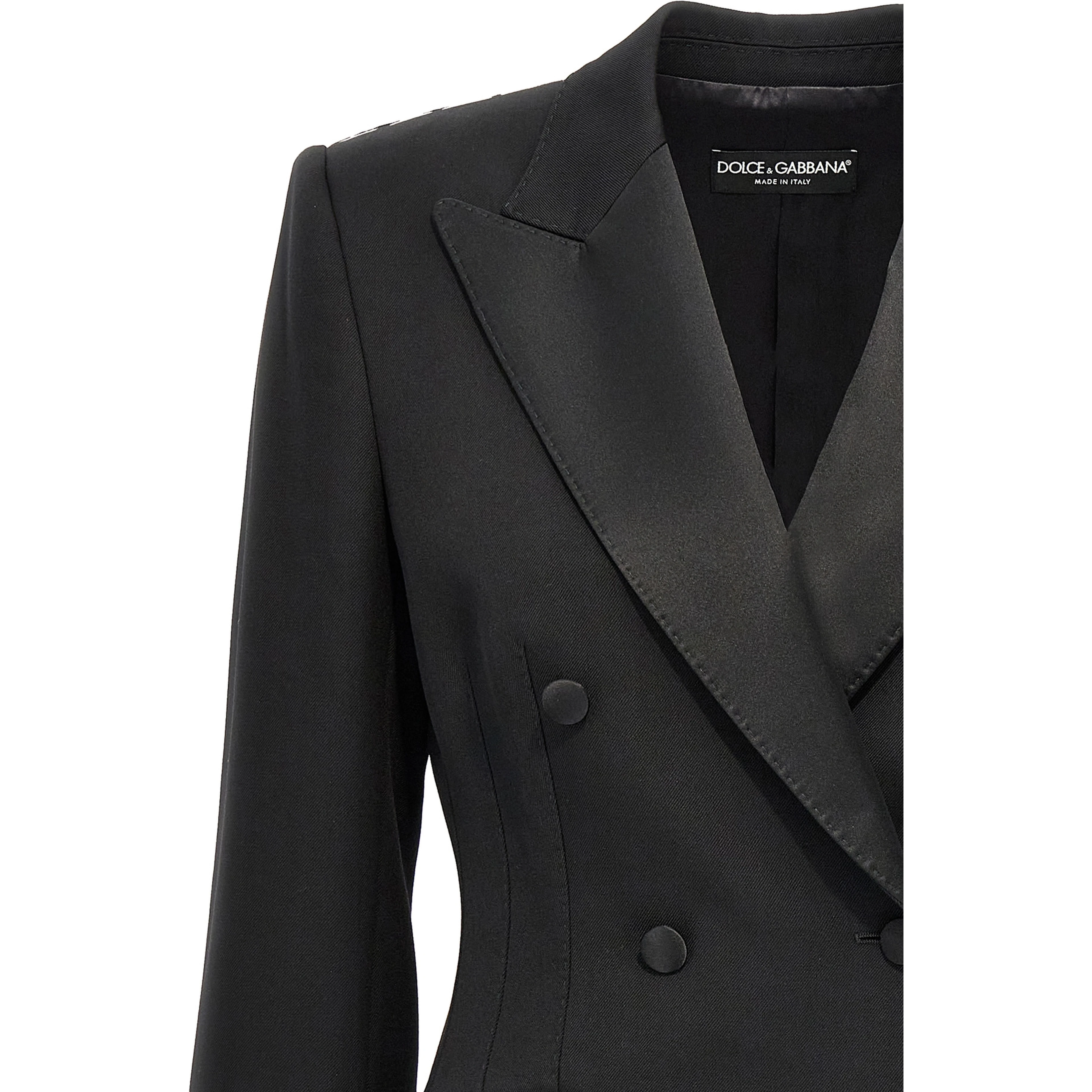 Black Virgin Wool Blazer