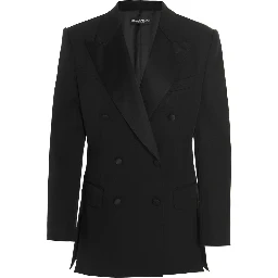 Black Acetate Blazer