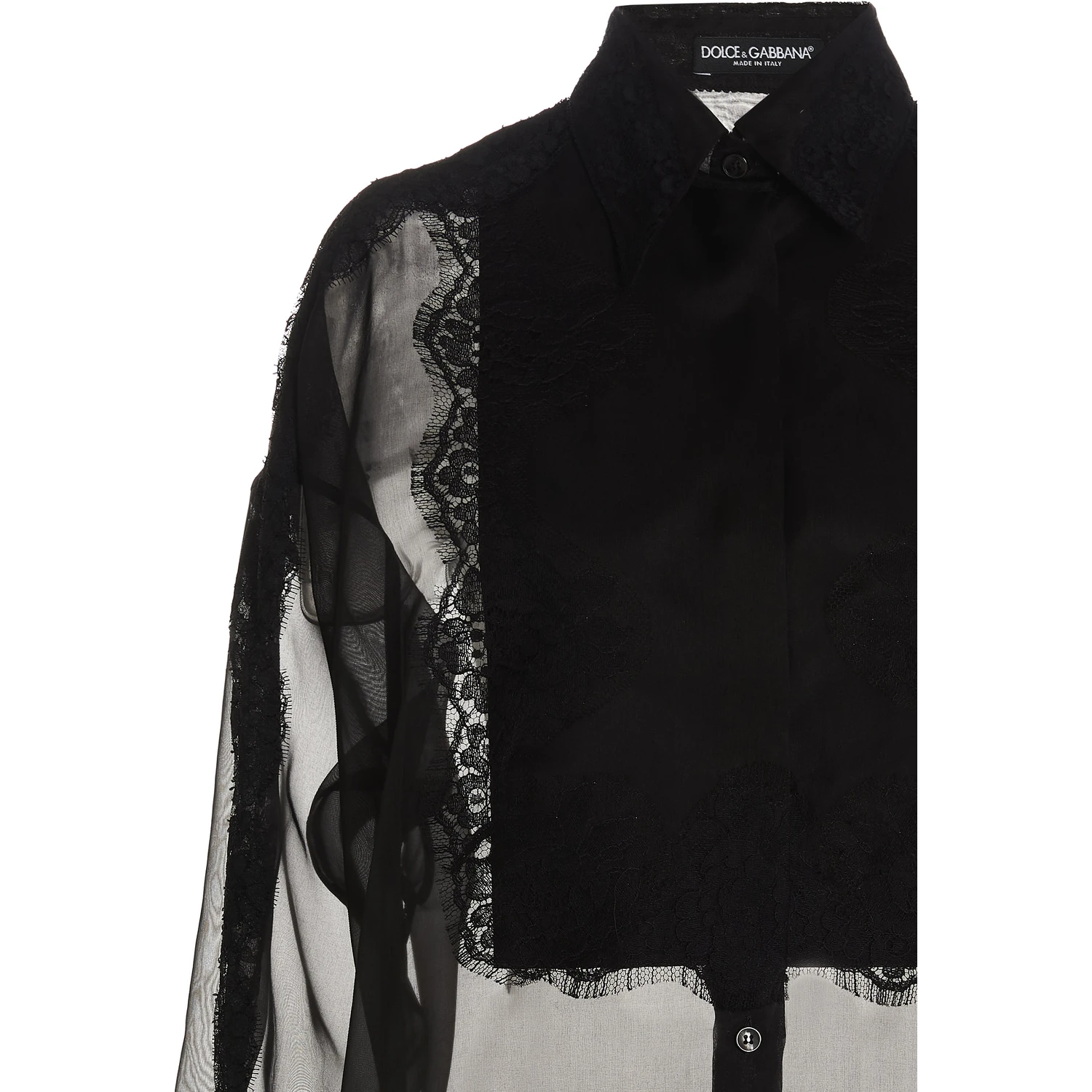 Black Silk Blouse