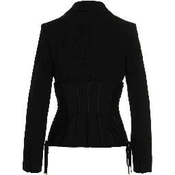 Black Virgin Wool Blazer