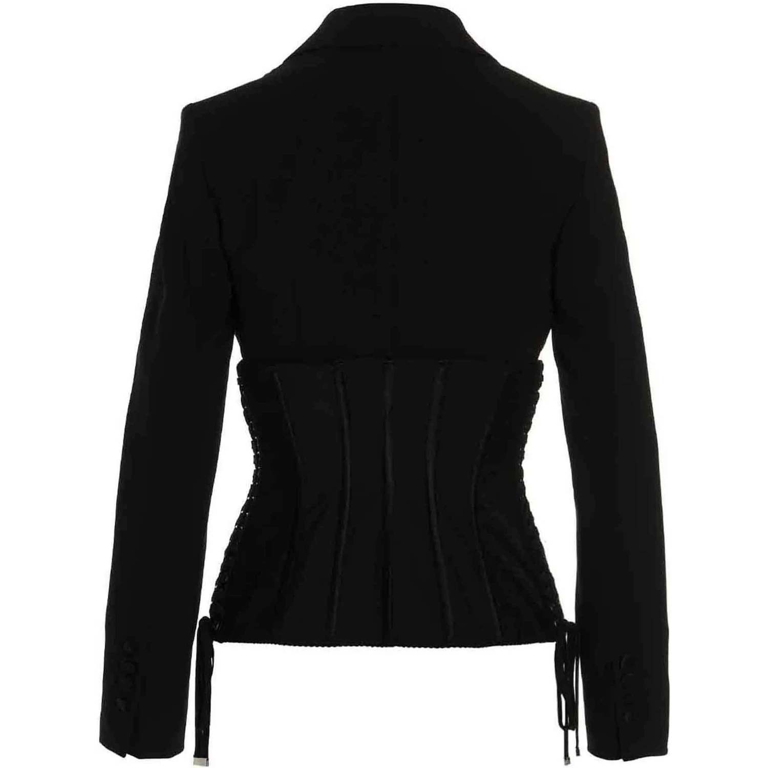 Black Virgin Wool Blazer