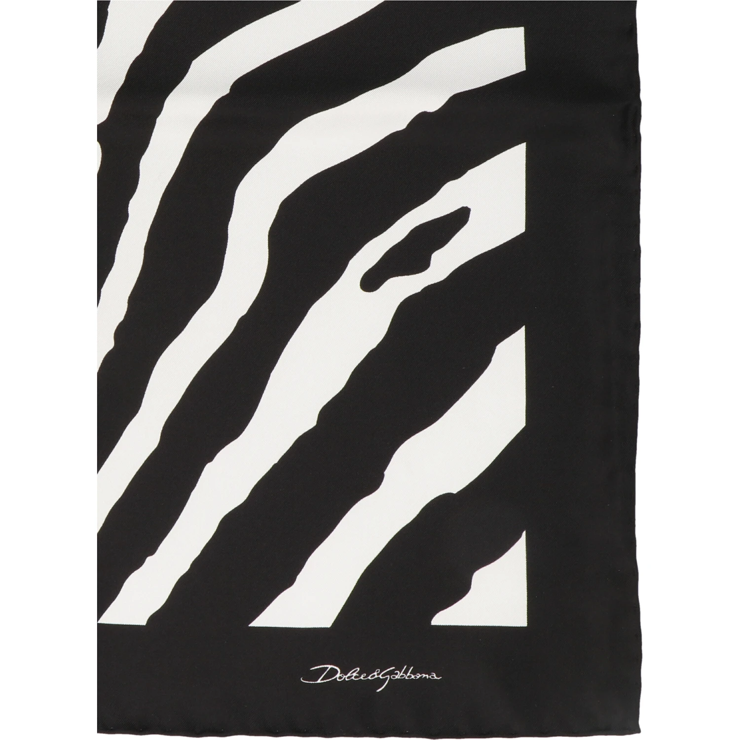 Bicolor Silk Scarf