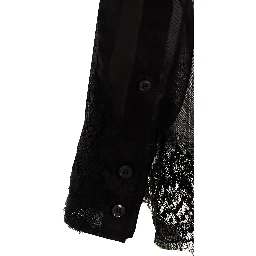 Black Silk Blouse