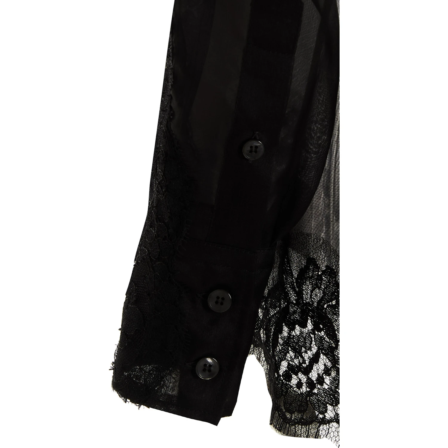 Black Silk Blouse