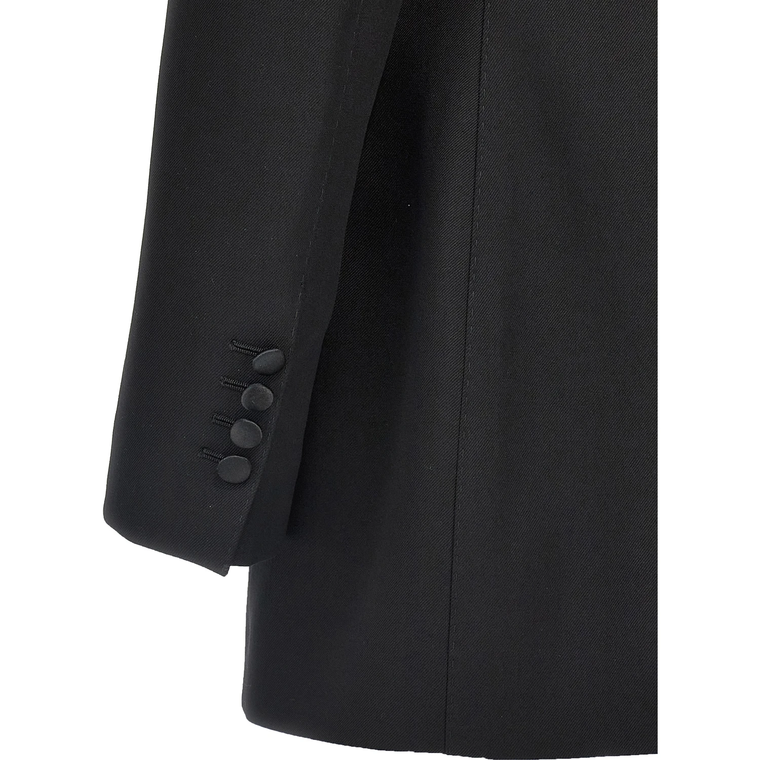 Black Virgin Wool Blazer