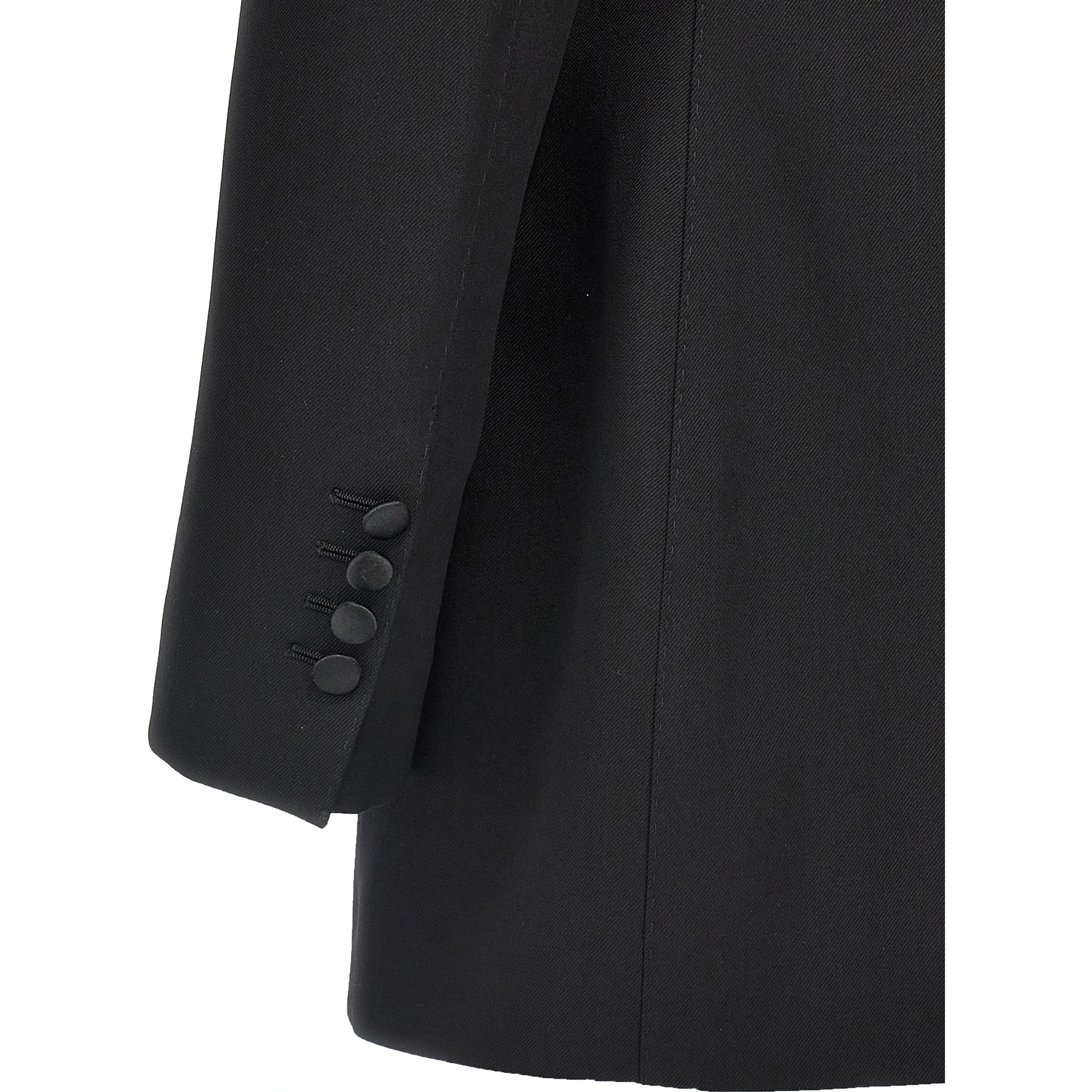 Black Virgin Wool Blazer