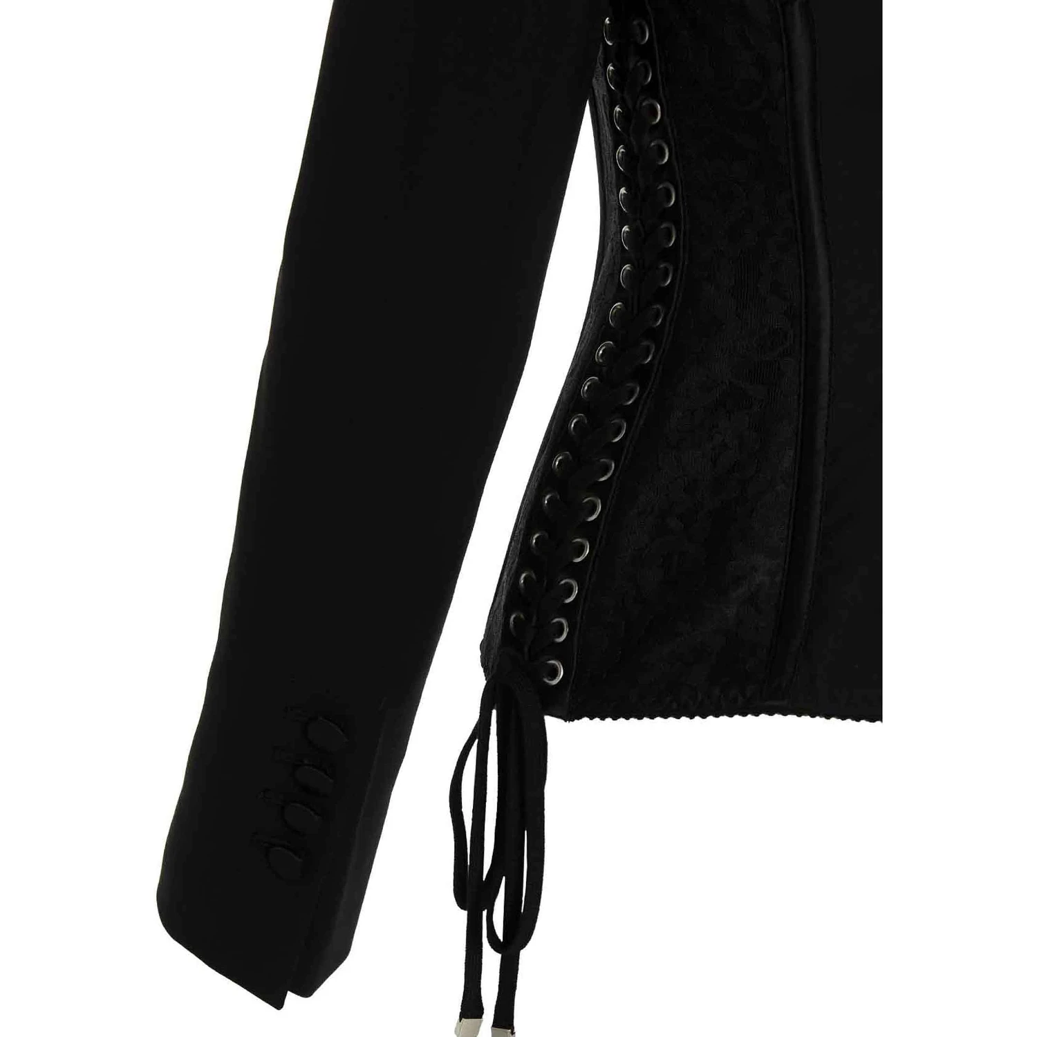 Black Virgin Wool Blazer