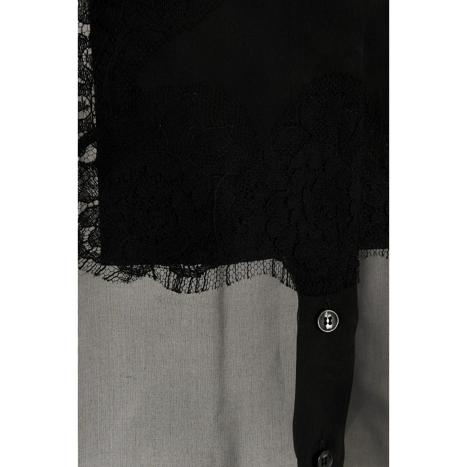 Black Silk Blouse