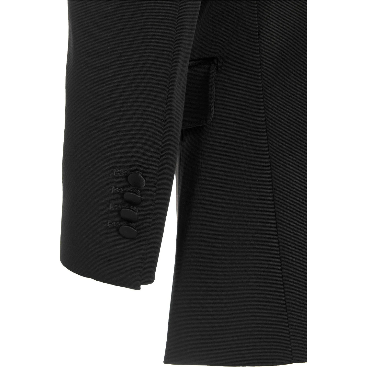 Black Acetate Blazer