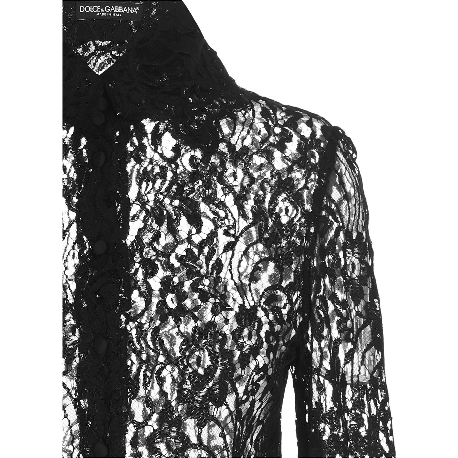 Black Polyamide Blouse
