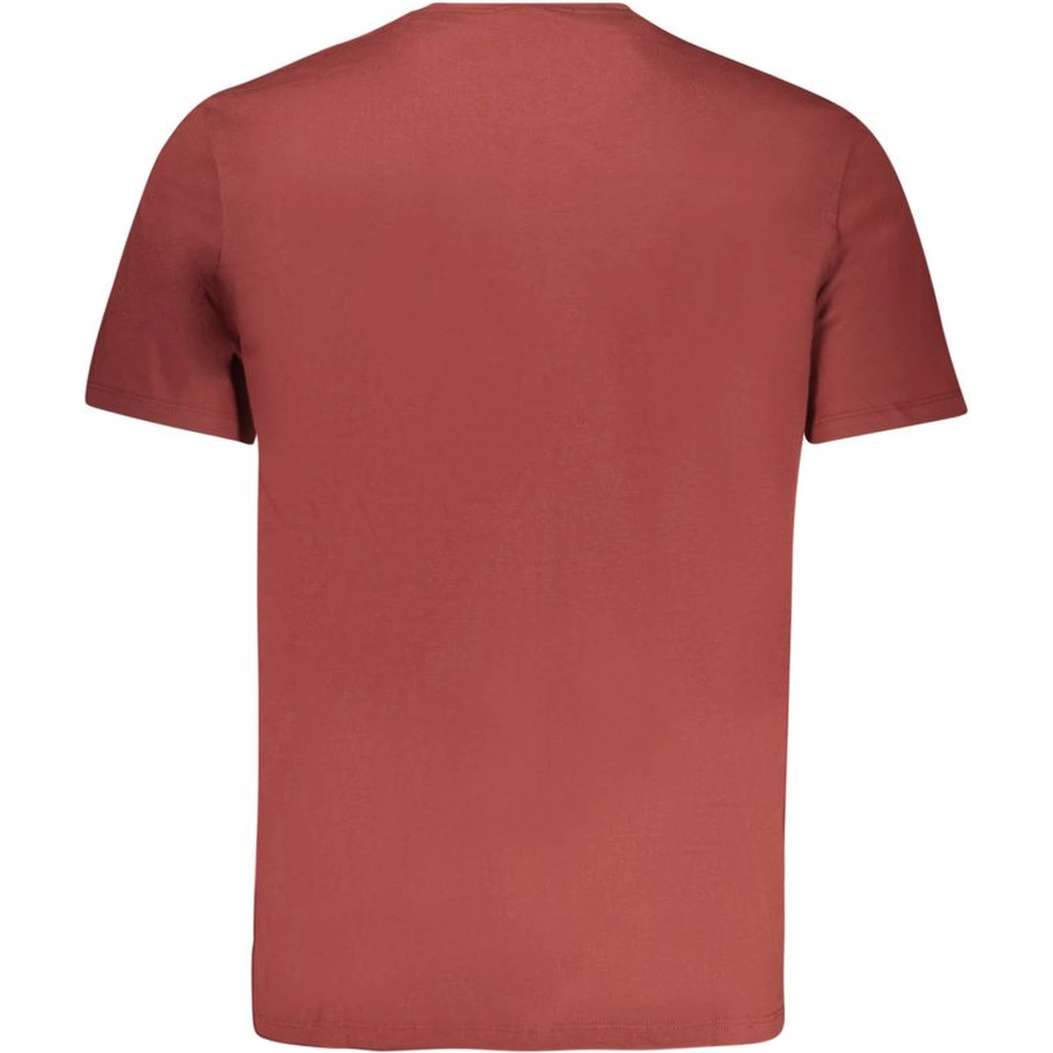 Brown Cotton Men T-Shirt