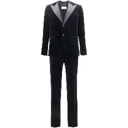 Black Cotton Tuxedo