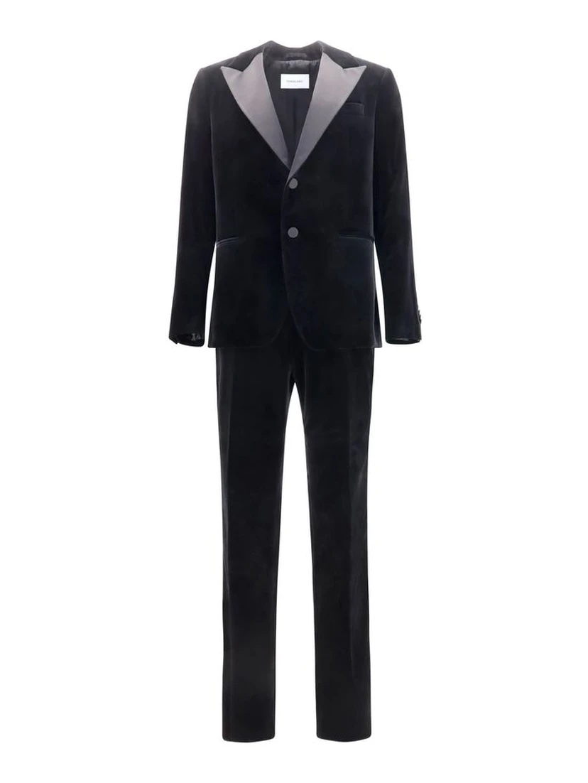 Black Cotton Tuxedo