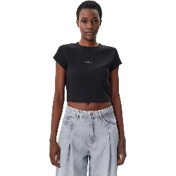 Black Cotton T-Shirt