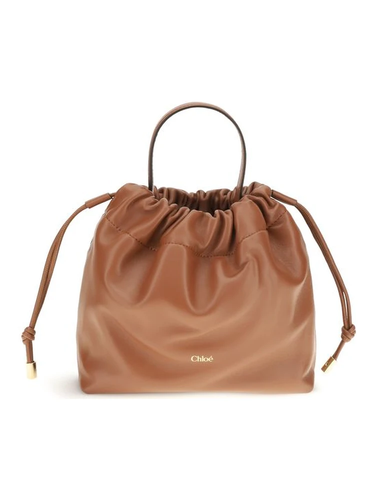 Brown Lamb Ovis Aries Aries Shoulder Bag