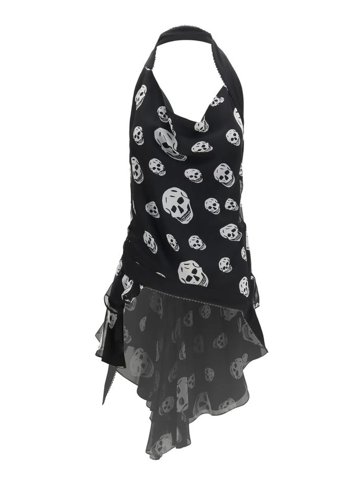 Black Silk Scarf