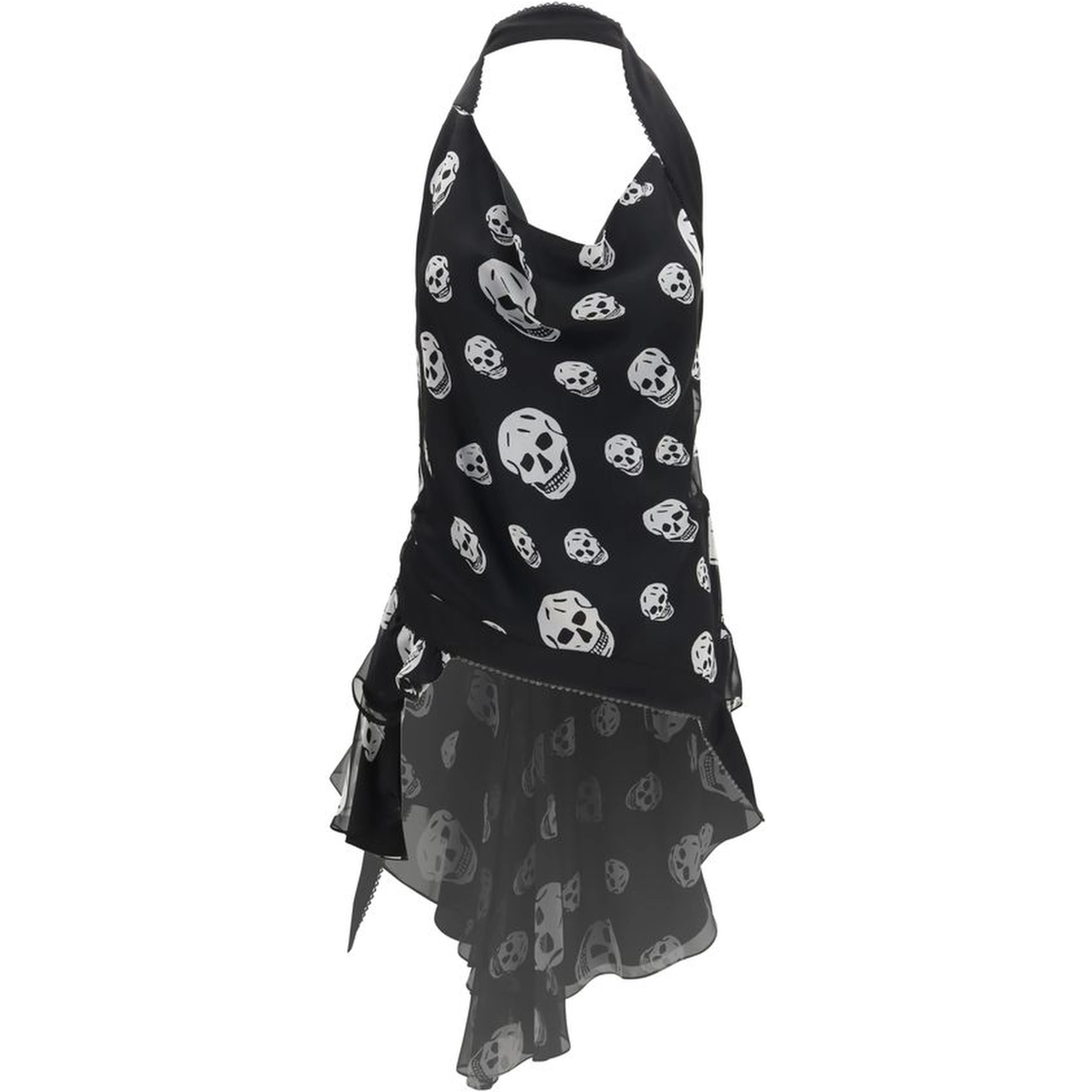 Black Silk Scarf