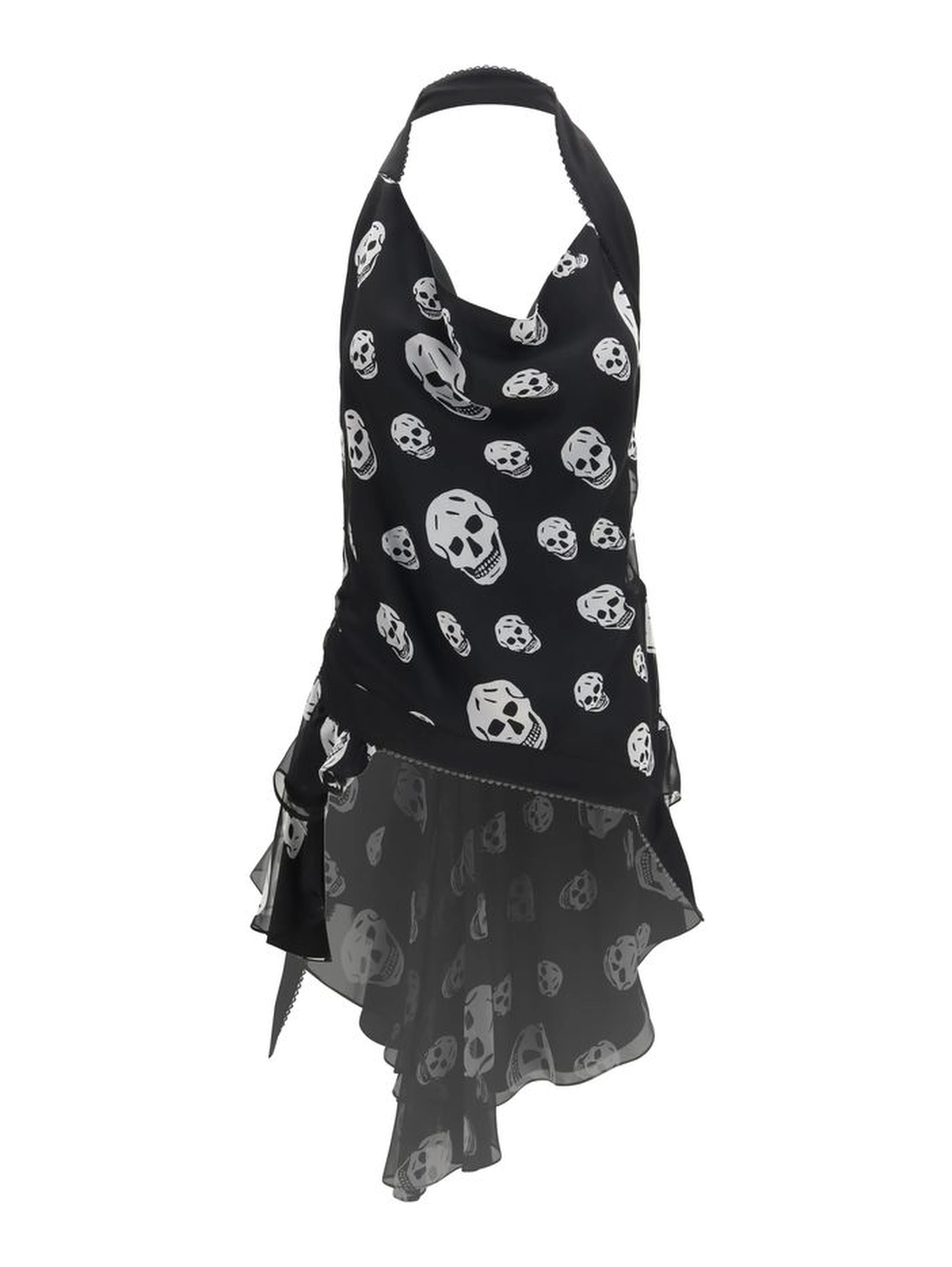 Black Silk Scarf