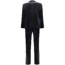 Black Cotton Tuxedo
